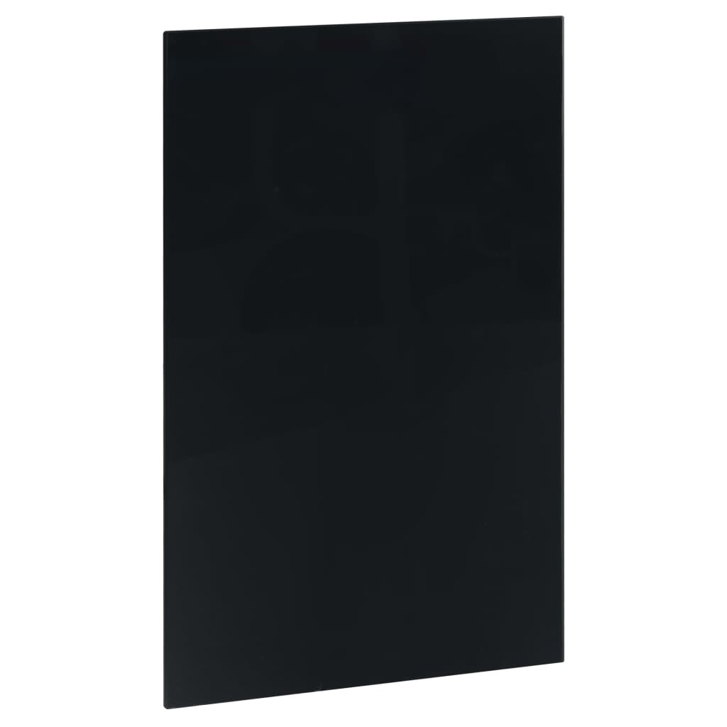 Key Box with Magnetic Board Black 30x20x5.5 cm